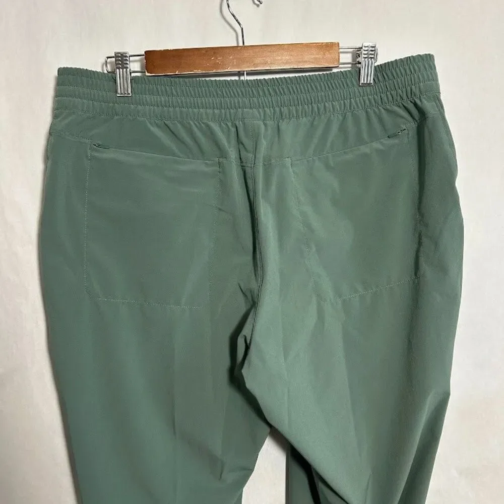 Duluth Trading Womens Pull-on Pier Genius Jogger Pants L Green Athleisure - Picture 6 of 9